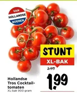 Vomar Voordeelmarkt Hollandse Tros Cocktail- tomaten aanbieding
