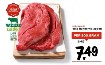 Vomar Voordeelmarkt WEIDE VELDEN lerse Runderriblappen aanbieding