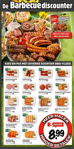 Vomar Voordeelmarkt Dé Barbecue discounter aanbieding