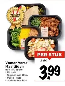 Vomar Voordeelmarkt Vomar Verse Maaltijden aanbieding