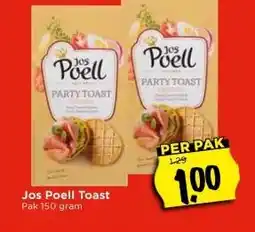 Vomar Voordeelmarkt Jos Poell Toast aanbieding