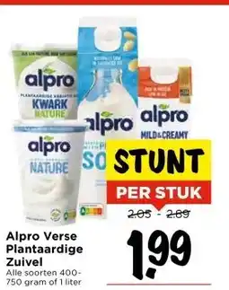 Vomar Voordeelmarkt Alpro Verse Plantaardige Zuivel aanbieding