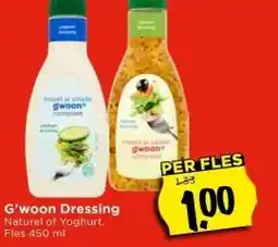 Vomar Voordeelmarkt G'woon Dressing aanbieding