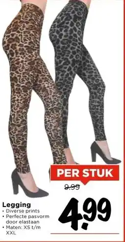 Vomar Voordeelmarkt Legging aanbieding