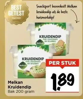 Vomar Voordeelmarkt Melkan Kruidendip aanbieding