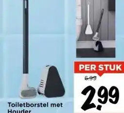 Vomar Voordeelmarkt Toiletborstel met Houder aanbieding