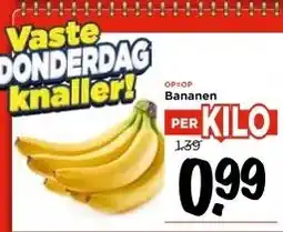 Vomar Voordeelmarkt Bananen aanbieding