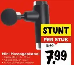 Vomar Voordeelmarkt Mini Massagepistool aanbieding