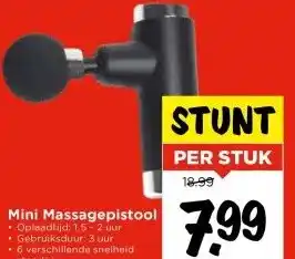 Vomar Voordeelmarkt Mini Massagepistool aanbieding