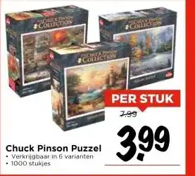 Vomar Voordeelmarkt Chuck Pinson Puzzel aanbieding