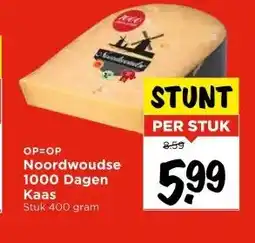 Vomar Voordeelmarkt Noordwoudse 1000 Dagen Kaas aanbieding