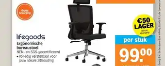 Albert Heijn lifegoods Ergonomische bureaustoel aanbieding