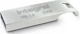 Bol.com Integral USB Stick 3.0 Metal Arc 32GB aanbieding