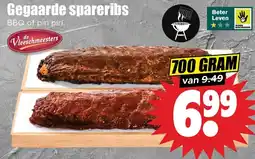 Dirk Gegaarde spareribs aanbieding