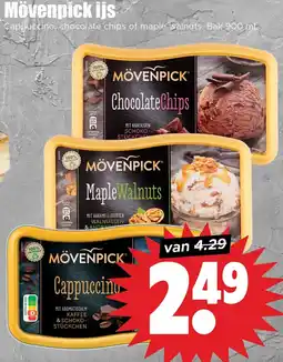 Dirk Mövenpick ijs aanbieding