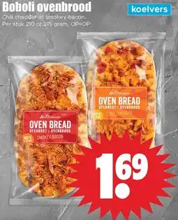 Dirk Boboli ovenbrood aanbieding