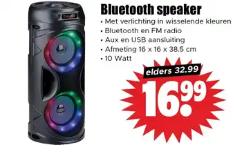 Dirk Bluetooth speaker aanbieding