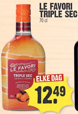 Super Dirck 3 LE FAVORI TRIPLE SEC aanbieding