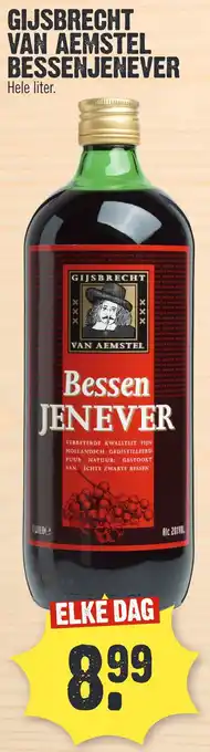 Super Dirck 3 GIJSBRECHT VAN AEMSTEL BESSENJENEVER aanbieding
