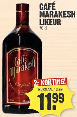 Super Dirck 3 CAFE MARAKESH LIKEUR aanbieding