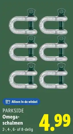 Lidl PARKSIDE Omegaschalmen aanbieding