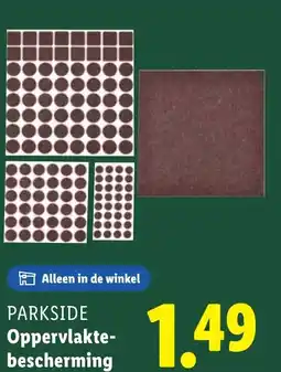 Lidl Parkside Oppervlaktebescherming aanbieding