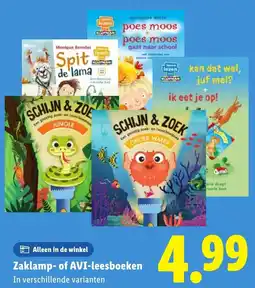 Lidl Zaklamp of AVI-leesboeken aanbieding