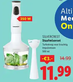 Lidl SILVERCREST Staafmixerset aanbieding