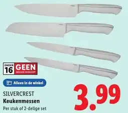 Lidl Silvercrest Keukenmessen aanbieding