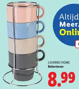 Lidl LIVARNO HOME Bekertoren aanbieding