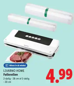 Lidl Livarno home Folierollen aanbieding