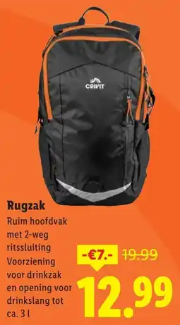 Lidl Rugzak aanbieding
