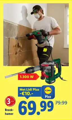 Lidl Breekhamer aanbieding