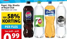 Hoogvliet Pepsi, 7Up, Rivella of Royal Club aanbieding