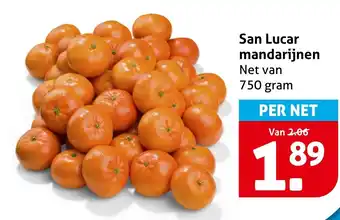 Hoogvliet San Lucar mandarijnen aanbieding