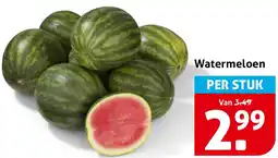 Hoogvliet Watermeloen aanbieding