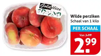 Hoogvliet Wilde perziken aanbieding