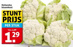 Hoogvliet Hollandse bloemkool aanbieding