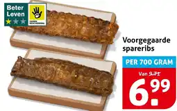 Hoogvliet Voorgegaarde spareribs aanbieding
