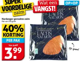 Hoogvliet Hardanger gerookte zalm aanbieding