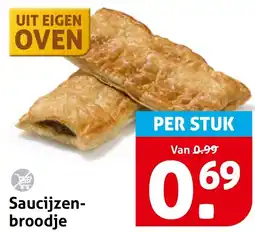 Hoogvliet Saucijzenbroodje aanbieding