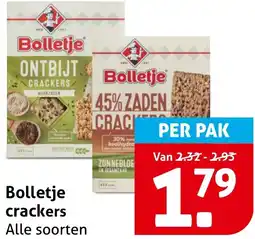 Hoogvliet Bolletje crackers aanbieding