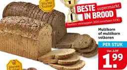 Hoogvliet Multikorn of multikorn volkoren aanbieding