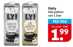 Hoogvliet Oatly aanbieding