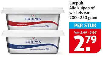 Hoogvliet Lurpak aanbieding