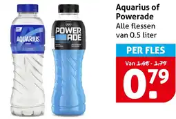 Hoogvliet Aquarius of Powerade aanbieding