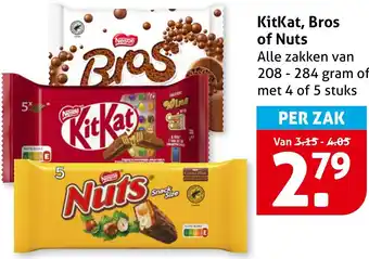 Hoogvliet KitKat, Bros of Nuts aanbieding