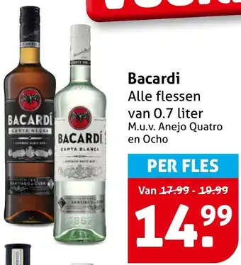 Hoogvliet Bacardi aanbieding