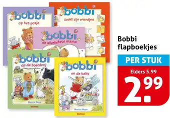 Hoogvliet Bobbi flapboekjes aanbieding