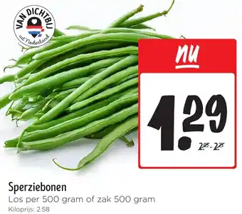Jumbo Sperziebonen aanbieding